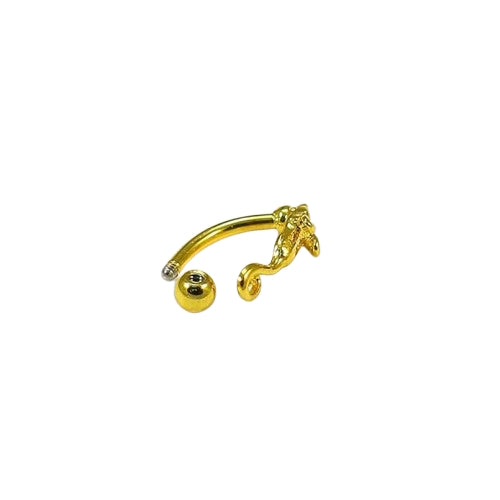 KODY PIERCING Arcade Forme Petite Souris Or 18 Carats