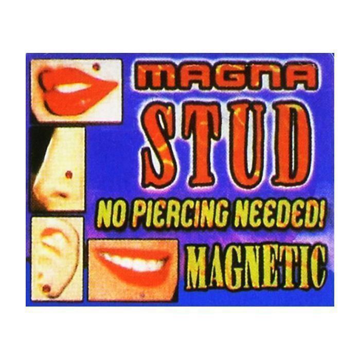 KODY PIERCING Faux Piercing Tragus Oreille Lèvre Stud Magnétique Petite Boule Noir Anodisé Sans Perçage