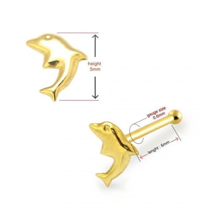 KODY PIERCING Labret KODY PIERCING Cœur Cristal Or 9 Carats - Raffinement Romantique et Éclat Pur