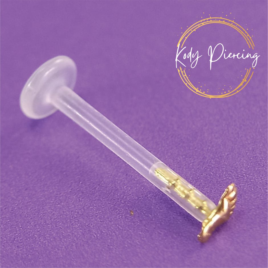 KODY PIERCING Labret Petit Pied OR 14 carats