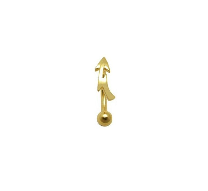 KODY PIERCING Arcade Forme Flèche Or 18 Carats