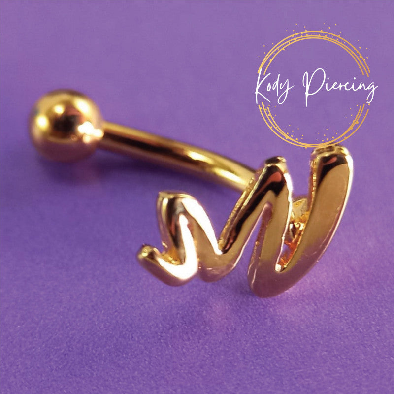 Kody Piercing Arcade Plaqué Or Plaqué Or 18 Carats Motif Twist